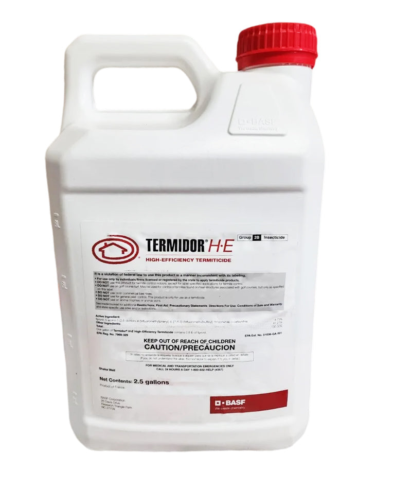 Termidor HE Termiticide jug (2.5 gal) - simple