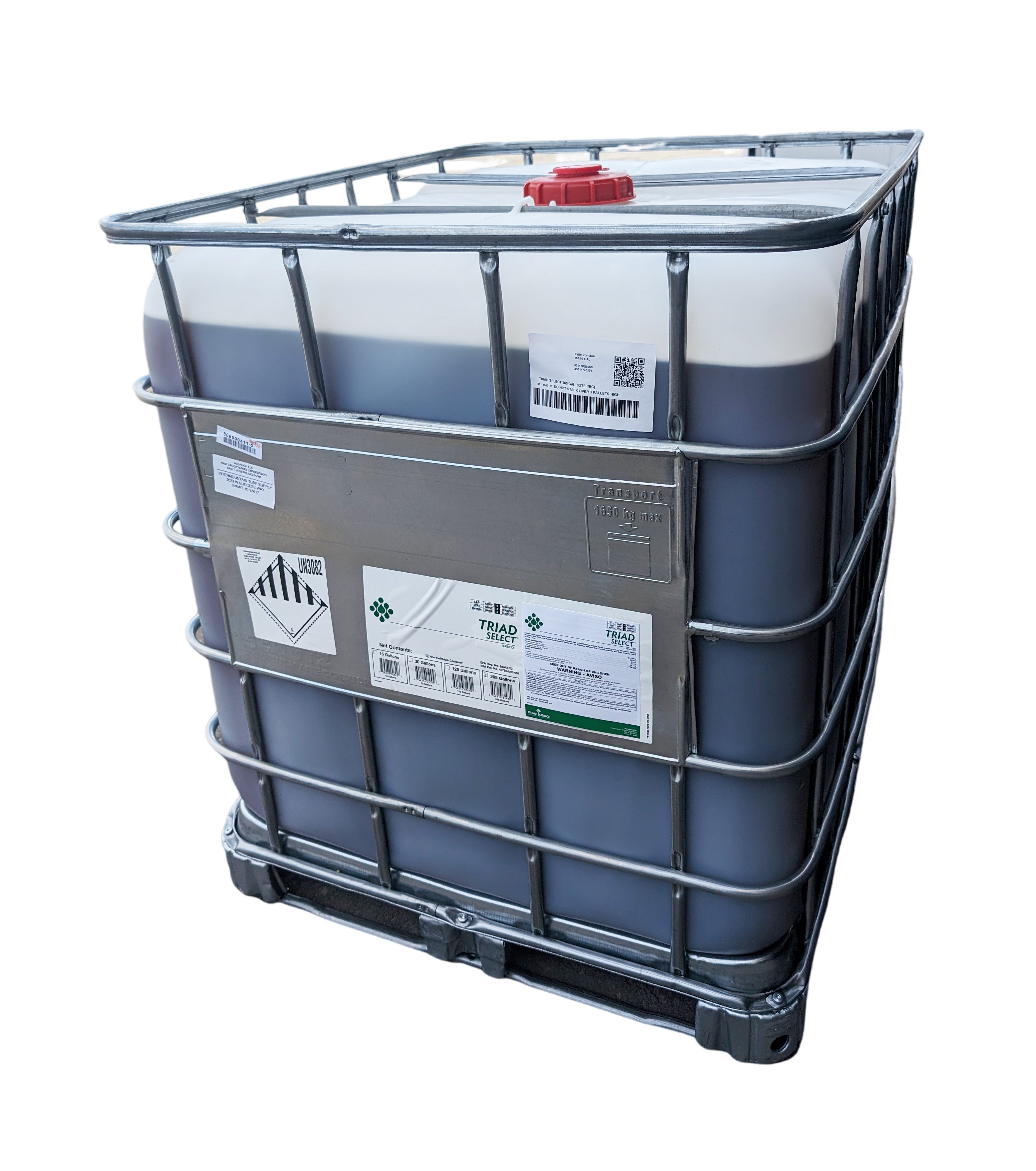 Triad Select Herbicide tote (265 gal) - simple