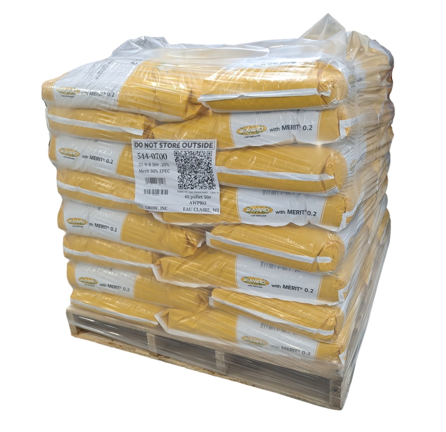 21-0-8 Fertilizer with 0.2% Merit bag (50 lbs)