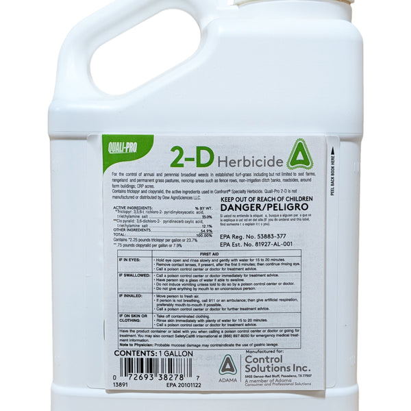crider herbicide 2-D Herbicide Generic Confront – Triclopyr + Clopyralid