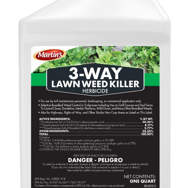 Martin's 3-way lawn weed killer