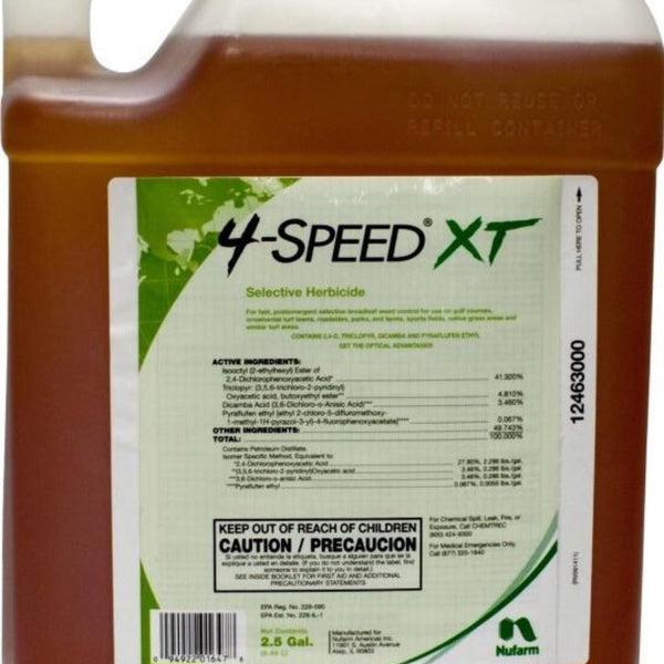 4-Speed XT Herbicide – Fast, Effective Broadleaf Weed Control 2.5 gal
