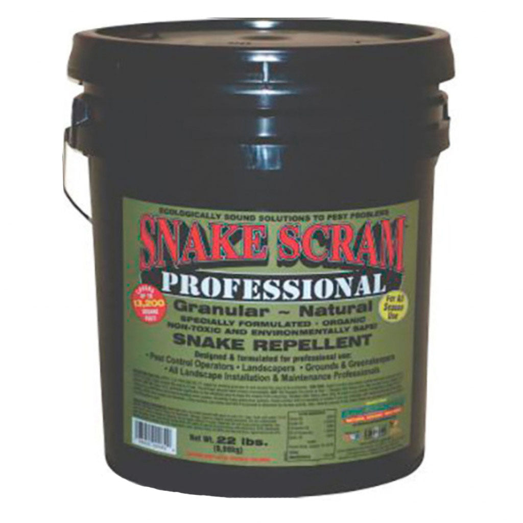 Snake Scram Professional Granular Snake Repellent pail (22 lbs)