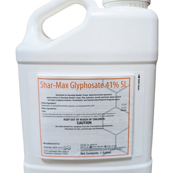 post-emergent herbicide that has metsulfuron or trifloxysulfuron-sodium Shar-Max Glyphosate Herbicide – Broad-Spectrum Weed Control 1 gal