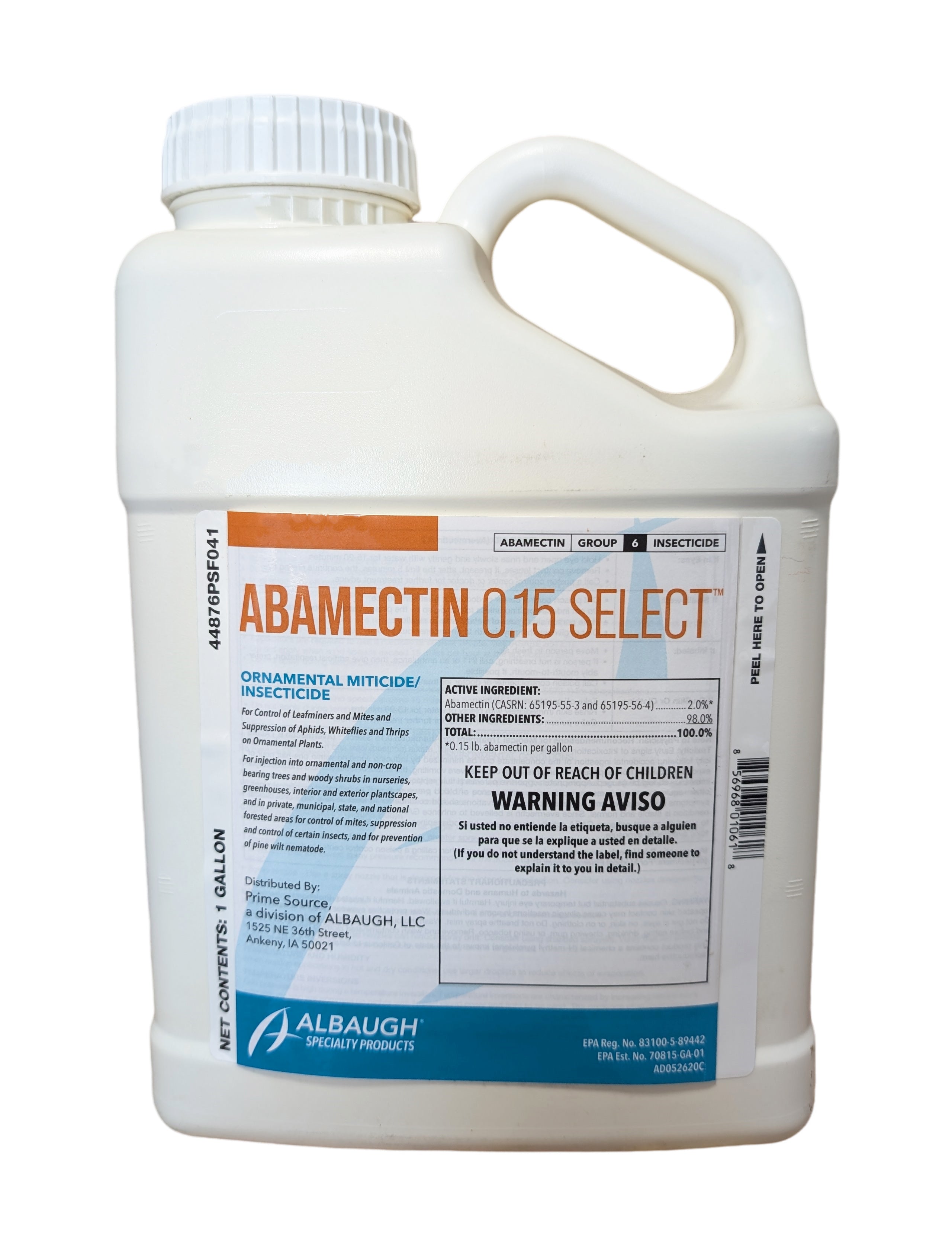 Abamectin 0.15 Select Miticide gallon (128 oz) - simple
