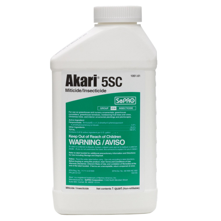 Akari 5SC Miticide Insecticide quart (32 oz) - simple