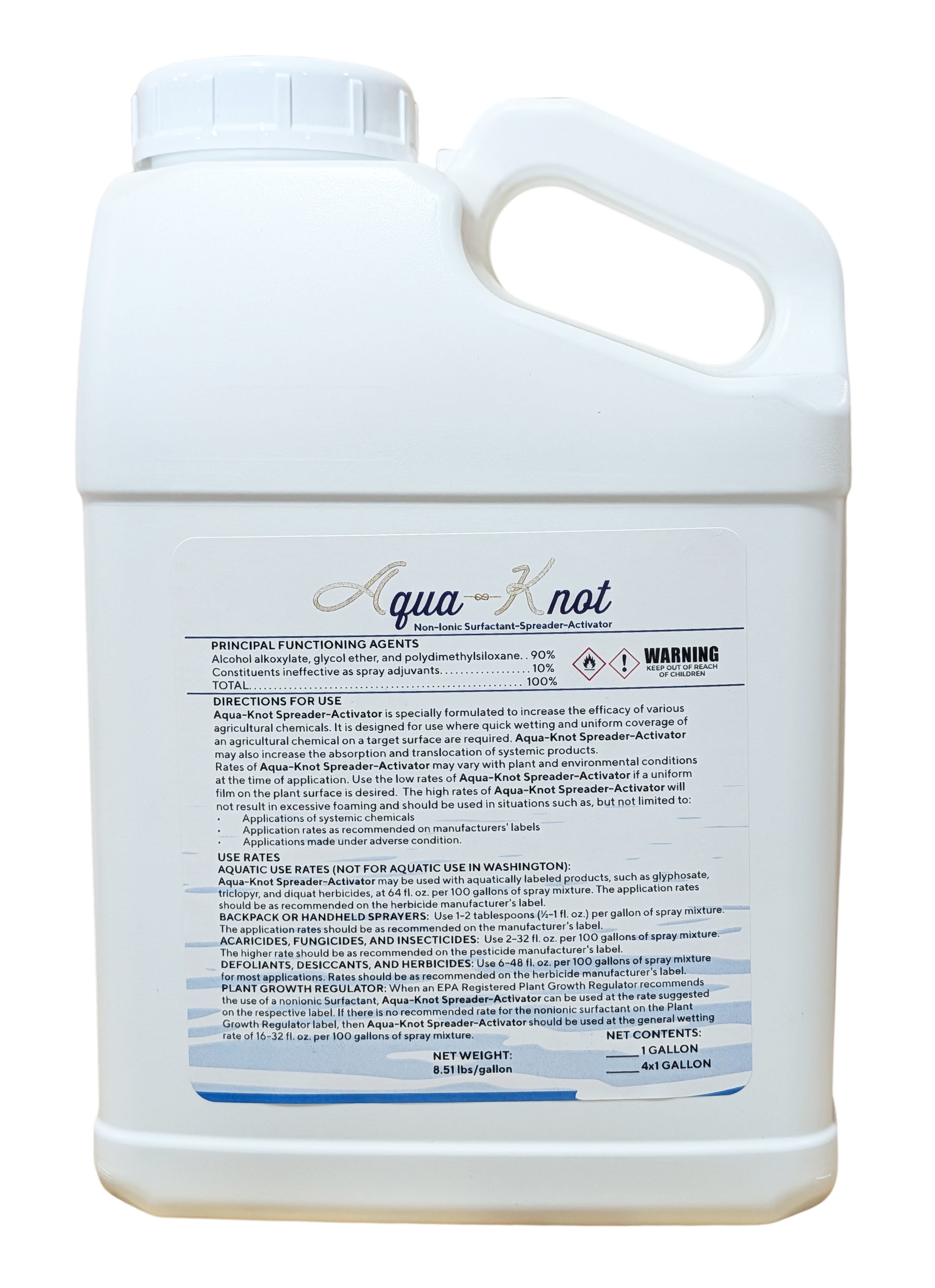 Aqua-Knot Aquatic Surfactant gallon (128 oz)