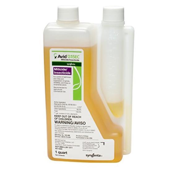 Avid Miticide/Insecticide – Proven Mite and Leafminer Control quart