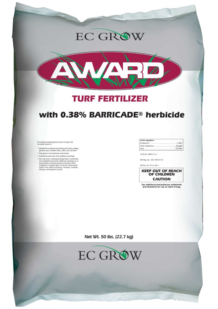 19-0-6 Fertilizer with 0.38% Barricade bag (50 lbs)