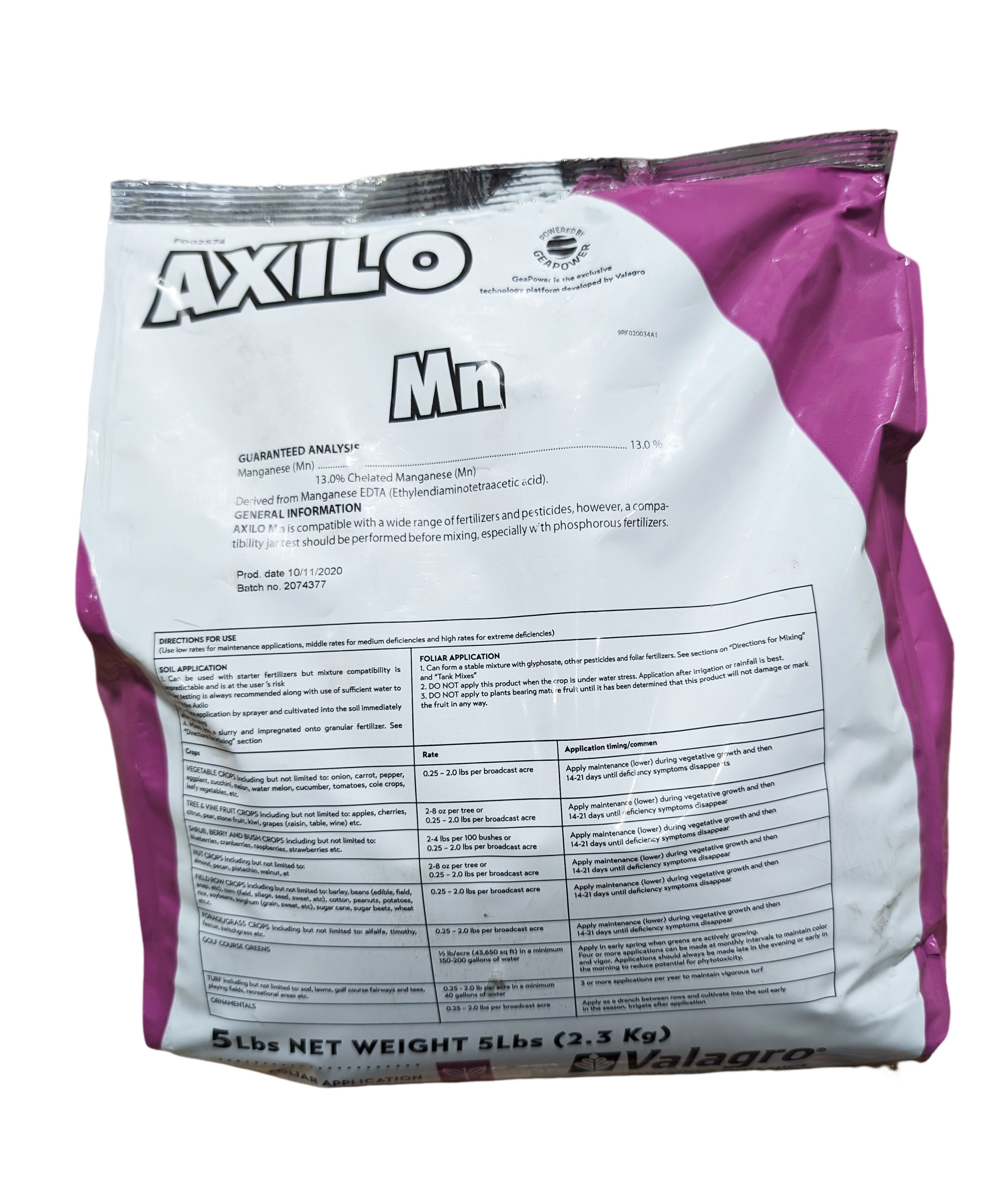 Axilo 13% Chelated Mn - grouped