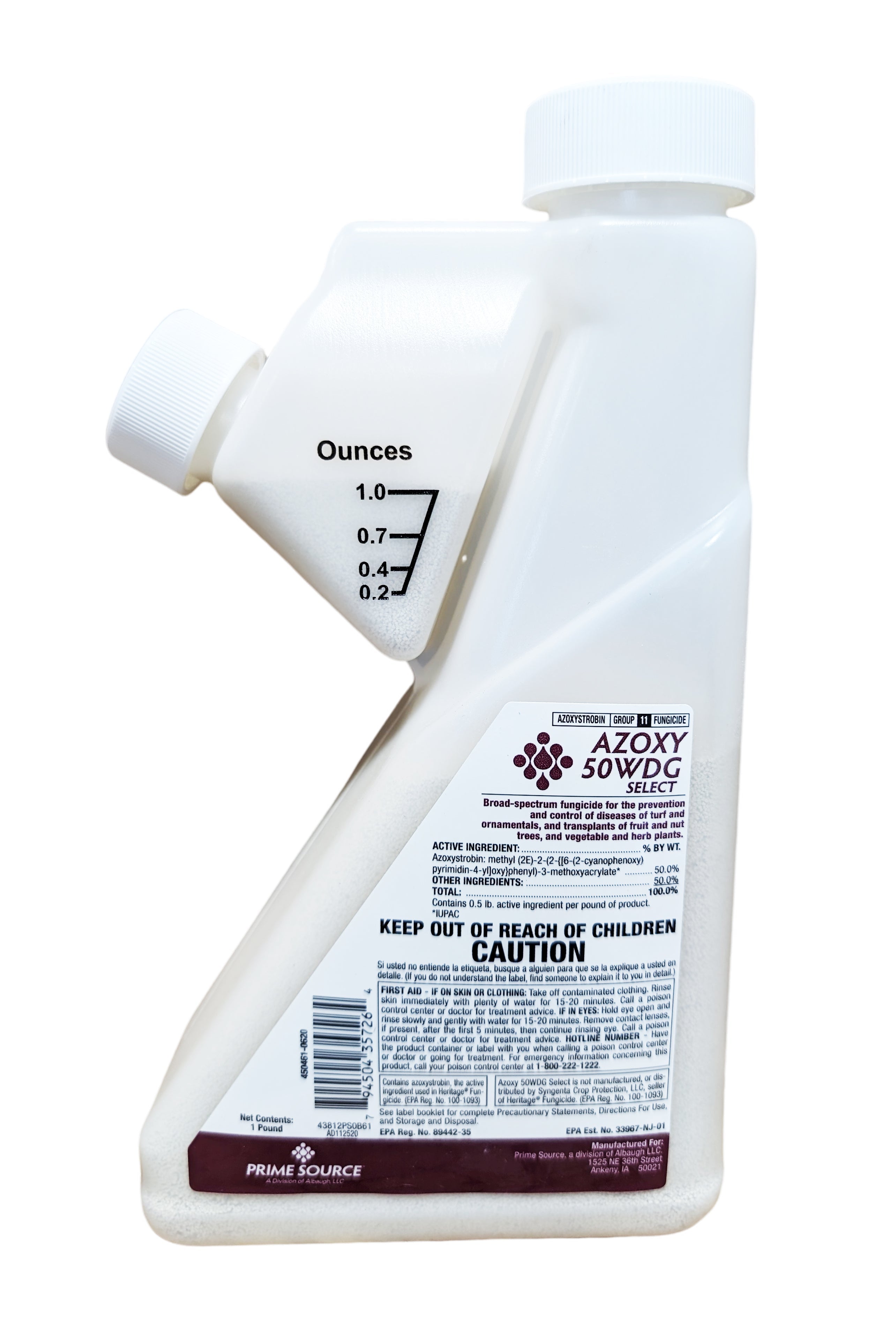 Azoxy 50 WDG Select bottle (16 oz) - simple