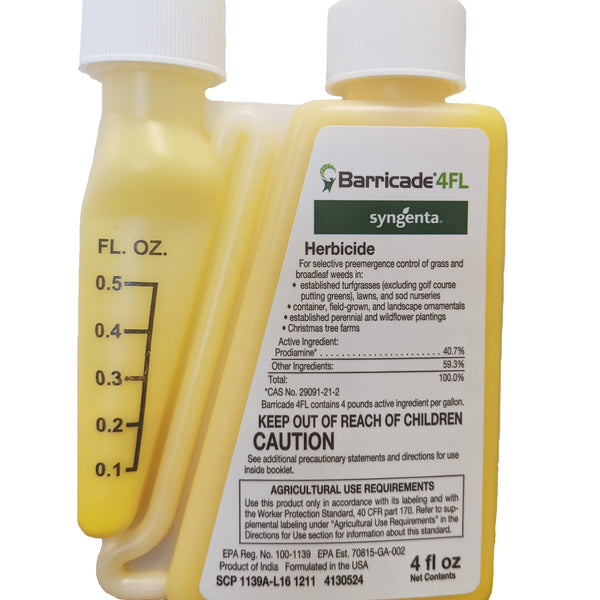 presidual herbicide label Barricade 4FL Herbicide: Season-Long Pre-Emergent Weed Control 4 oz