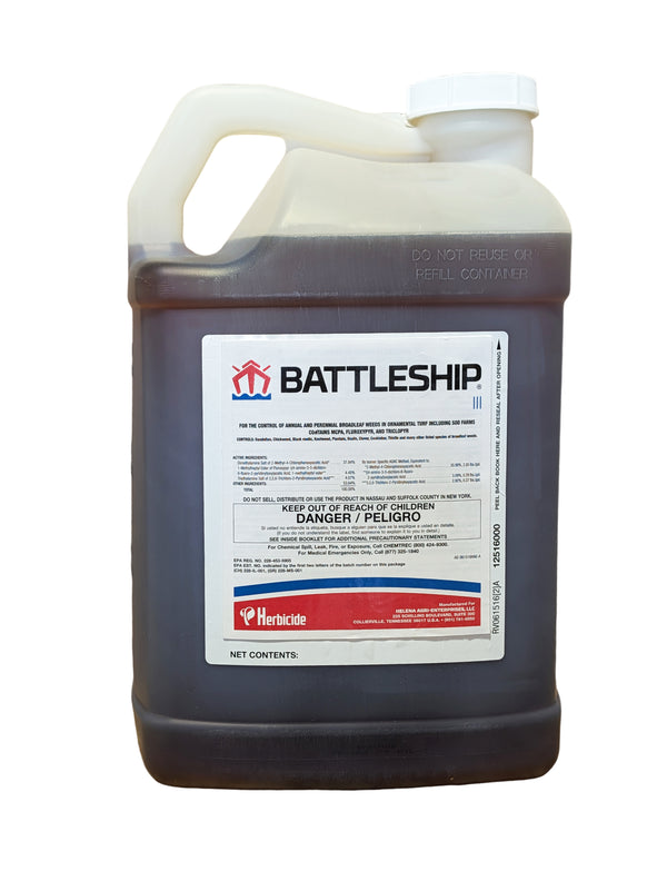Battleship III Herbicide – Broadleaf Weed Control for Turf