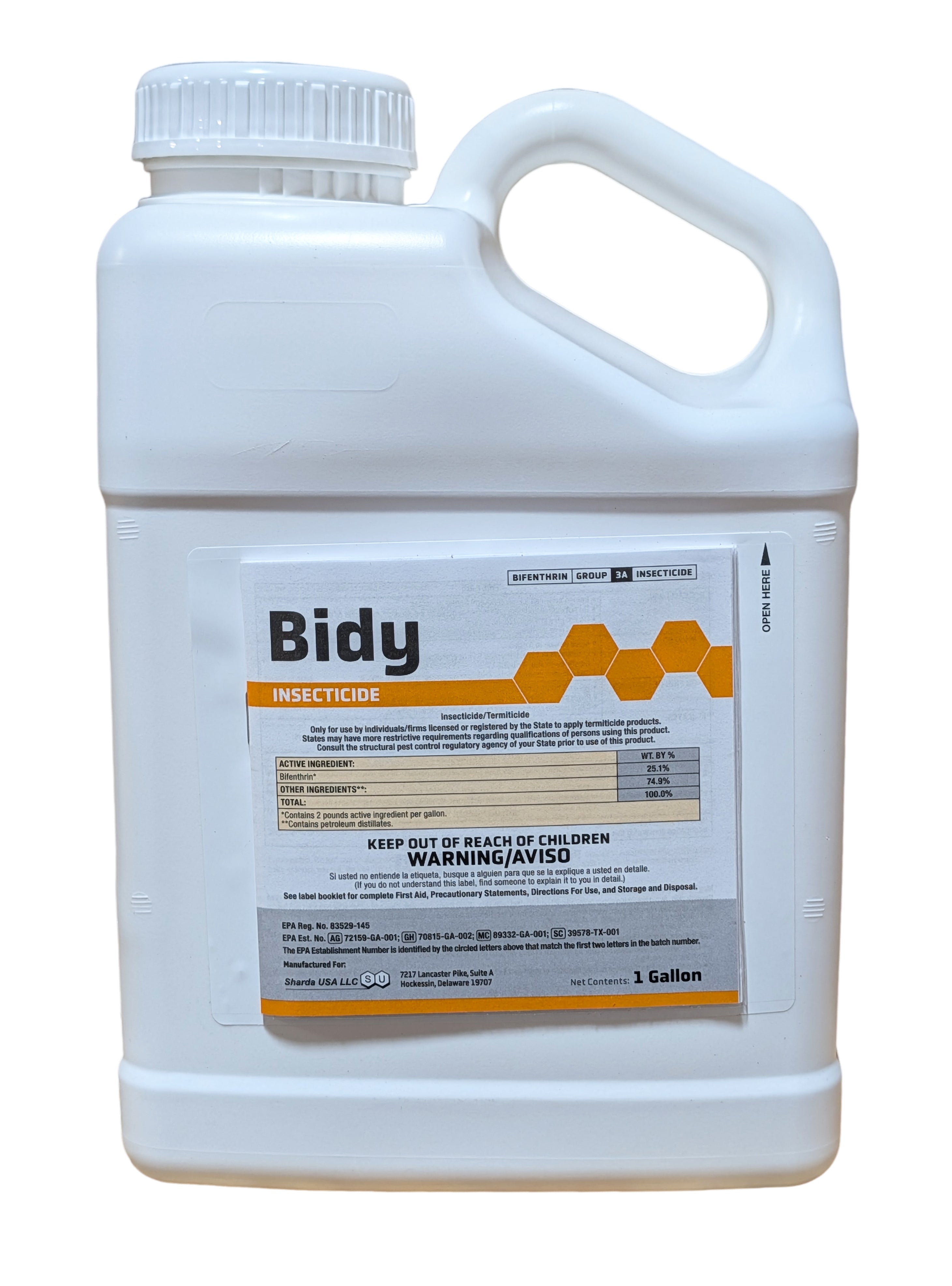 Bidy 25.1% Bifenthrin Termiticide Insecticide gallon (128 oz)