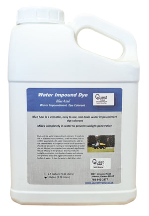 Blue Azul Lake and Pond Dye gallon (128 oz)