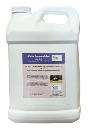 Blue Azul Lake and Pond Dye jug (2.5 gal)