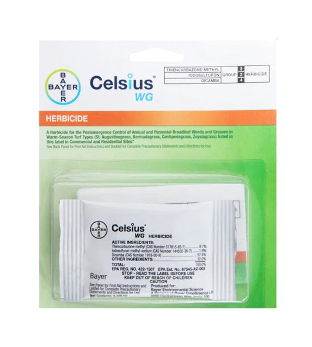 Celsius WG Herbicide envelope (0.226 oz)