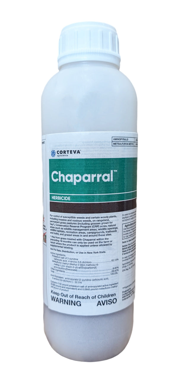 Chaparral Herbicide  Broad-Spectrum Weed & Brush Control for Pastures