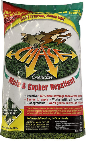 Chase Granular Mole and Gopher Repellent bag (6 lbs) - simple