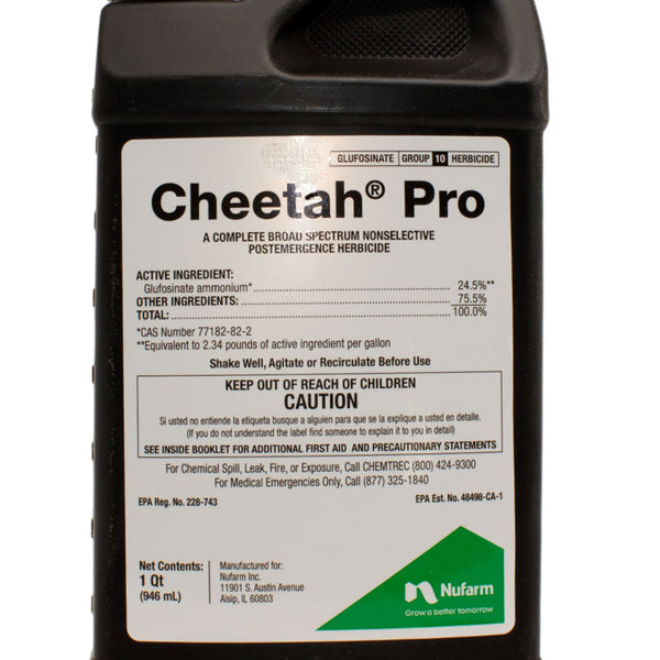 zidua pro herbicide label Cheetah Pro Herbicide – Fast-Acting, Non-Selective Weed Control quart