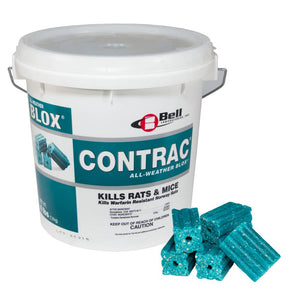 Contrac All-Weather Blox Rodenticide box (4 x 4 lb pails) - simple