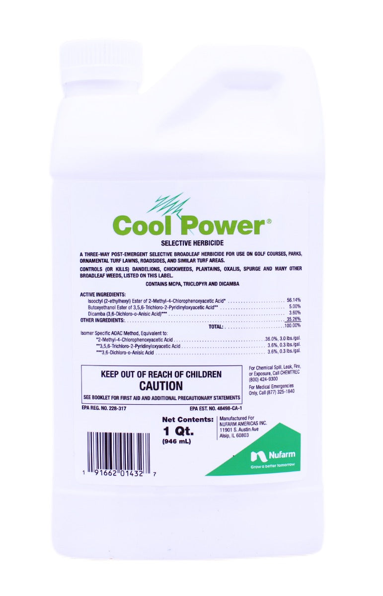Cool Power Herbicide - grouped