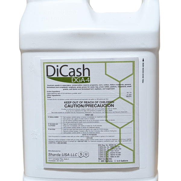 dicash herbicide label DiCash DGA-4 Dicamba Herbicide for Broadleaf Weed & Brush Control