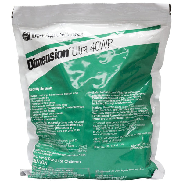 generic dimension herbicide Dimension Ultra 40WP Herbicide bag (2.5 lbs)