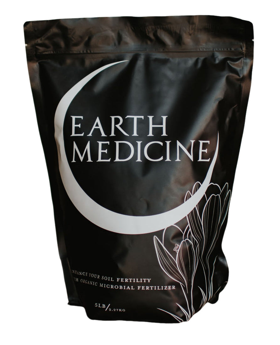 Earth Medicine Organic Microbial Fertilizer bag (5 lbs)
