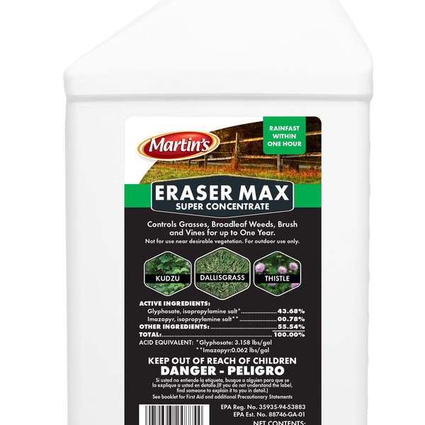 eraser herbicide label Eraser Max Super Concentrate