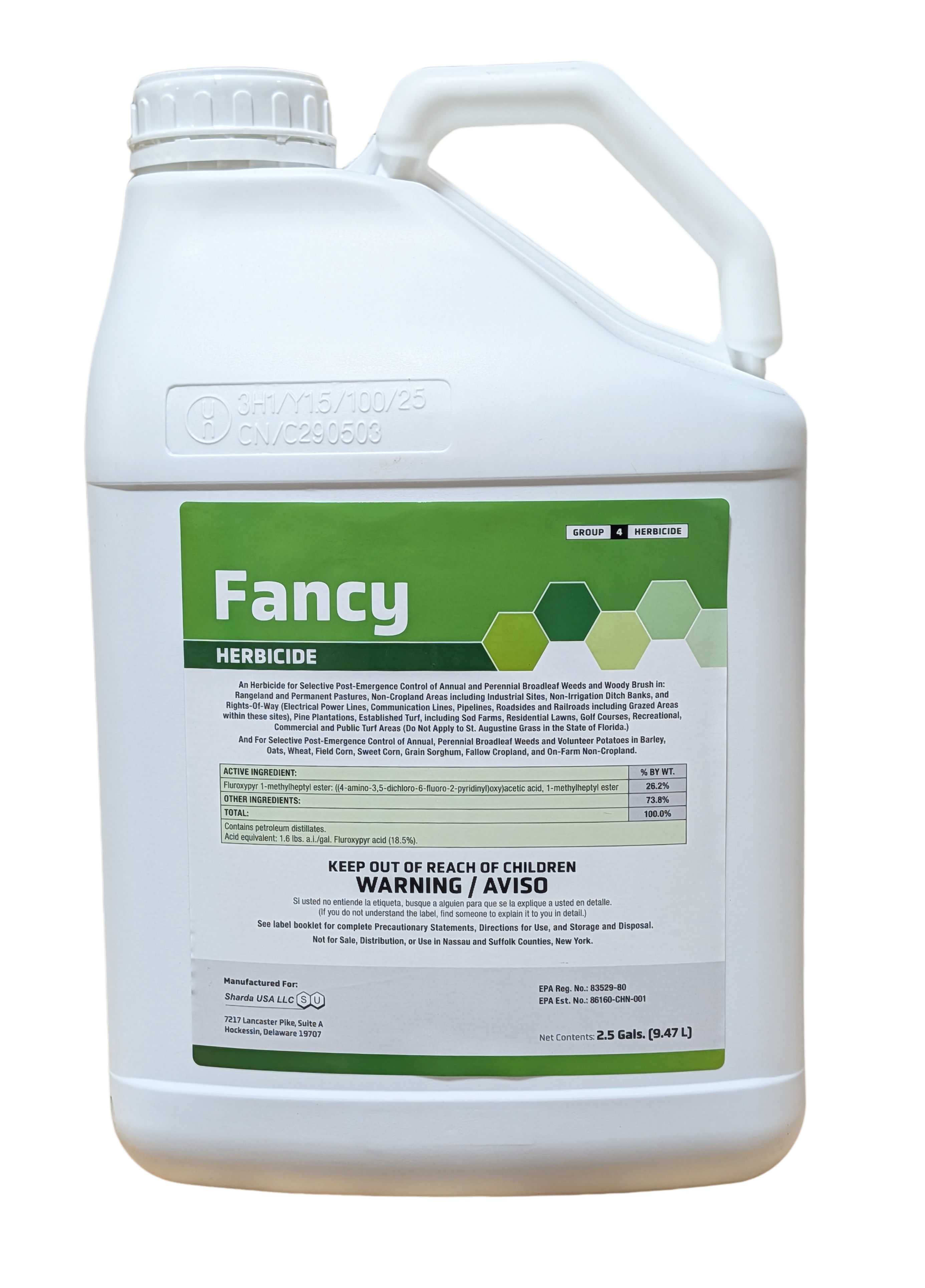 Fancy Fluroxypyr Herbicide jug (2.5 gal)