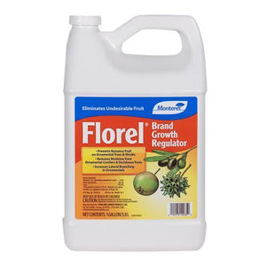 Florel Growth Regulator bottle – nuisance fruit elimination spray
