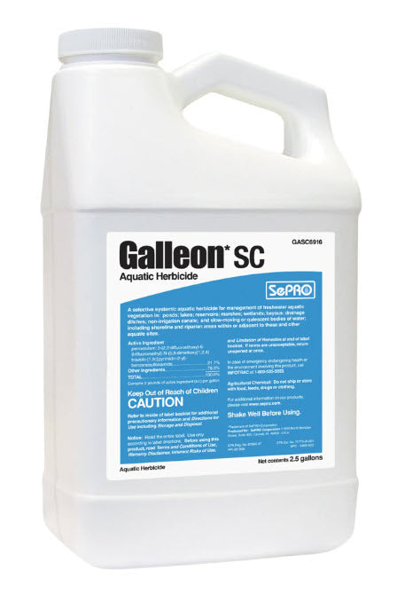 Galleon SC Aquatic Herbicide jug (2.5 gal) - simple