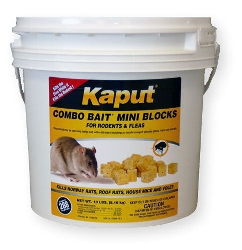 Kaput Combo Bait Mini Blocks pail (4 lbs) - simple