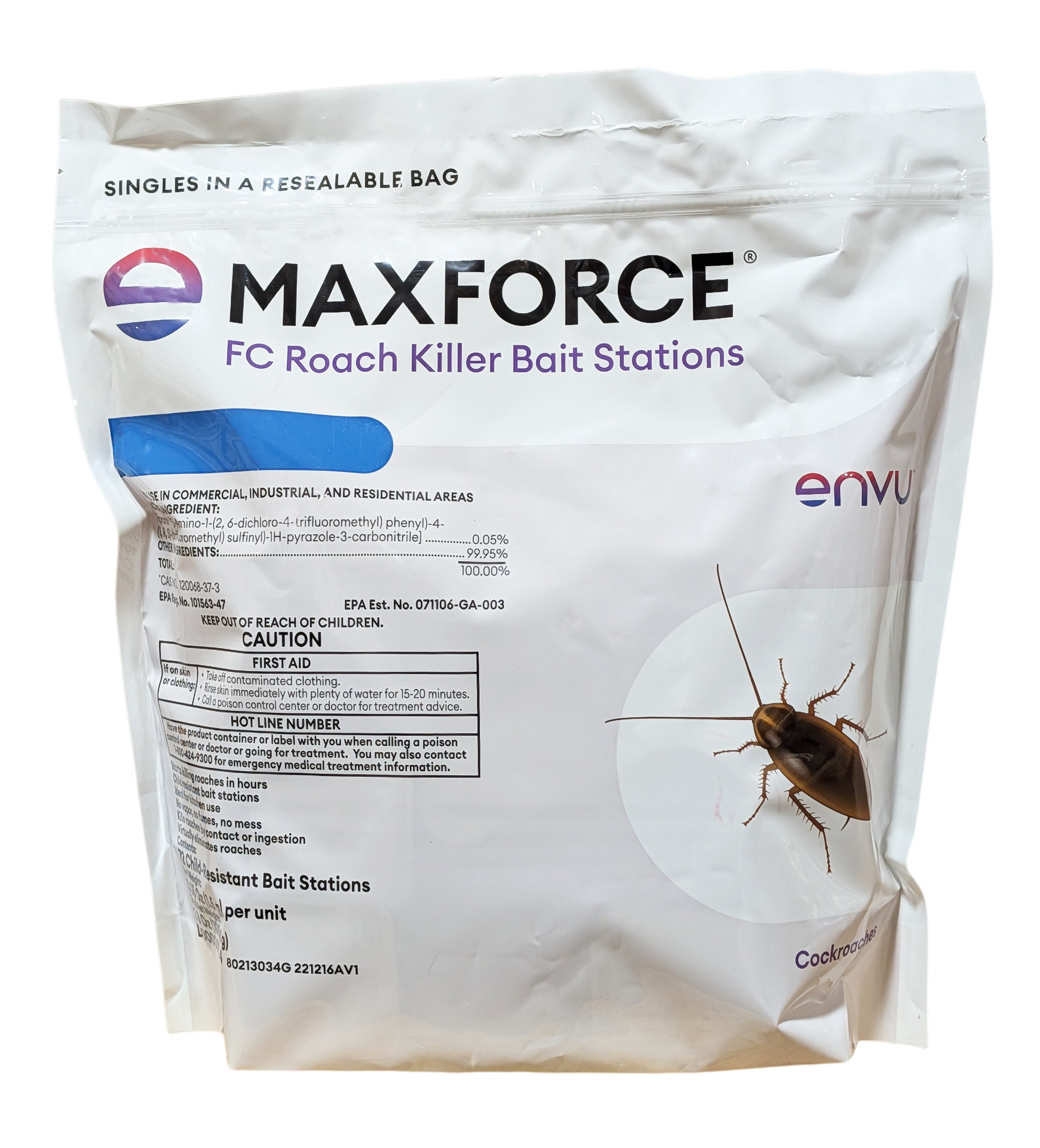 Maxforce FC Roach Killer Bait Stations (72 stations)