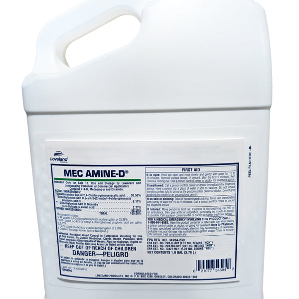 cma herbicide Mec Amine D 3-Way Broadleaf Herbicide