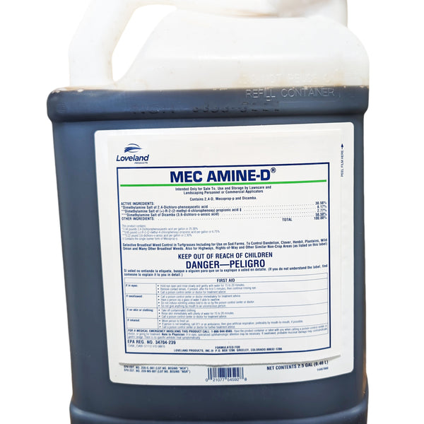 mec amine herbicide Mec Amine D 3-Way Broadleaf Herbicide