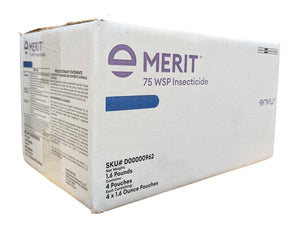 Merit 75 WSP case (4 bags of 4 x 1.6 oz Water Soluble Packets)