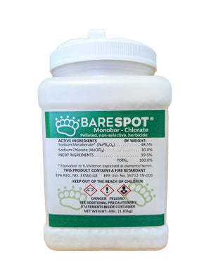 Barespot Monobor Chlorate jar (4 lbs)