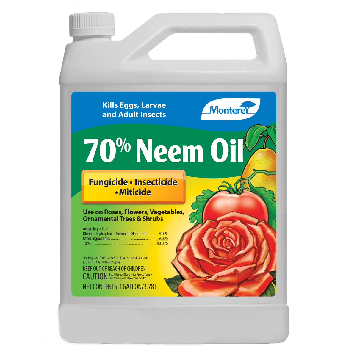 Monterey 70% Neem Oil (1 gal) - simple