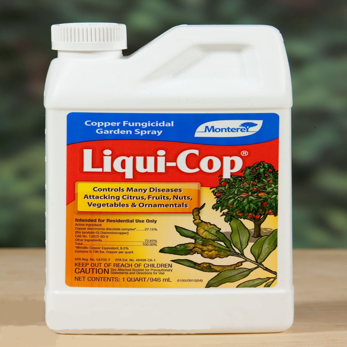 Monterey Liqui-Cop quart (32 oz) - simple