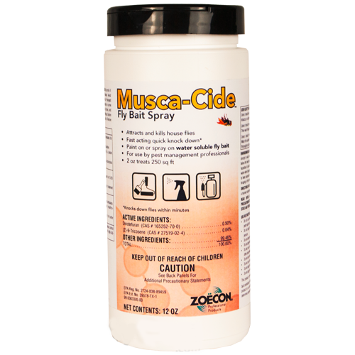 Musca-Cide Fly Bait Spray bottle (12 oz) - simple