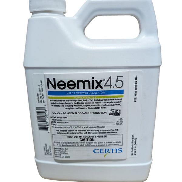 Neemix 4.5: The Most Potent Formulation of Azadirachtin for