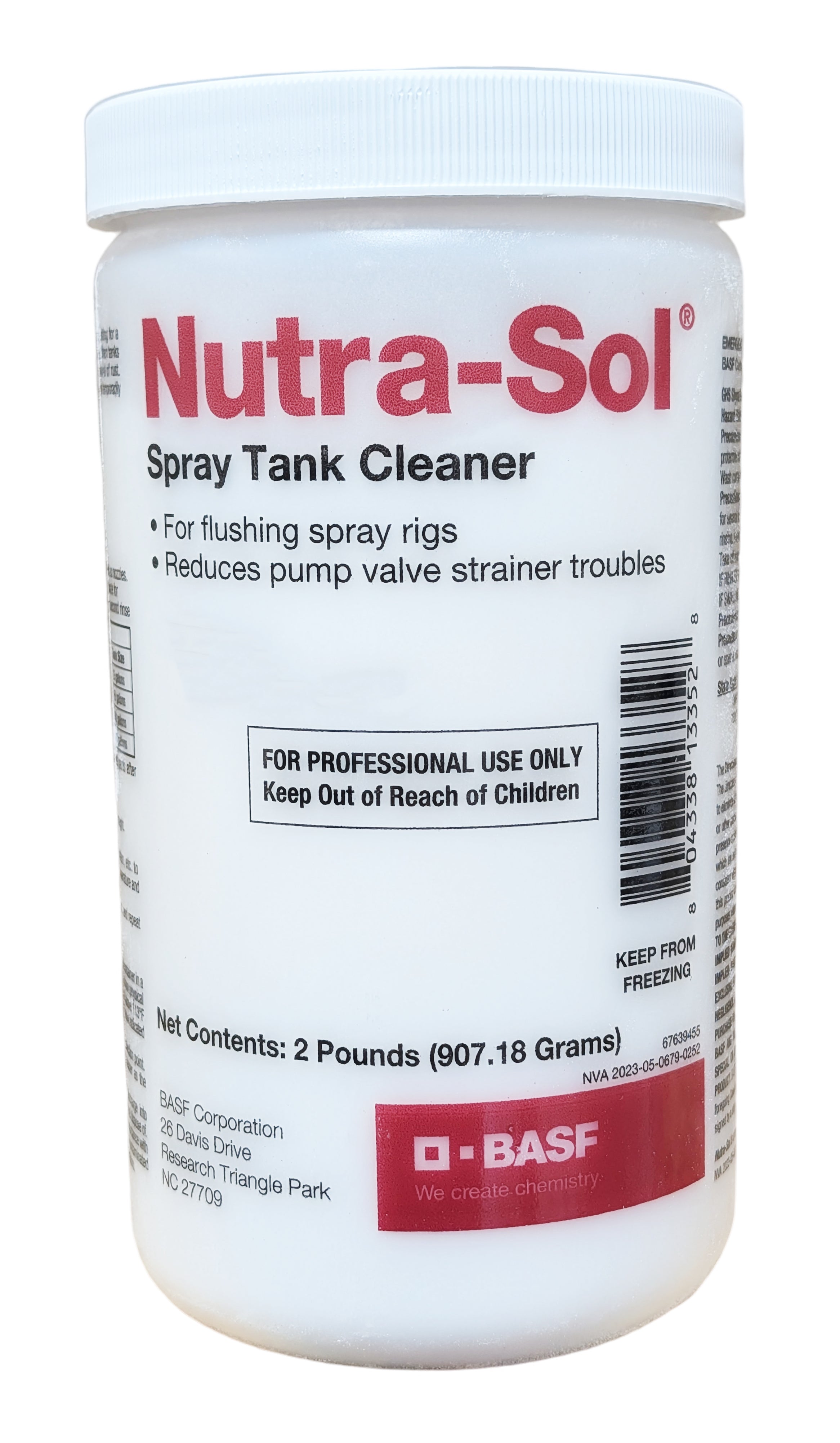 Nutra-Sol Sprayer Tank Cleaner & Equipment Cleaning Agent bottle (2 lbs)
