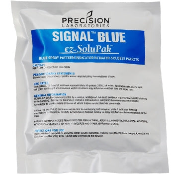 Precision Lab Signal Blue EZ SoluPak Blue Pattern Indicator pak (2 oz) - simple