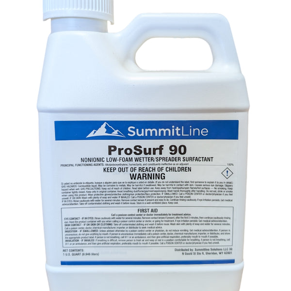 spreader 90 herbicide Prosurf 90 Non-Ionic Surfactant – 1 Quart