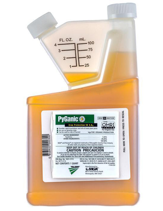 PyGanic Crop Protection EC 5.0 II quart (32 oz) - simple