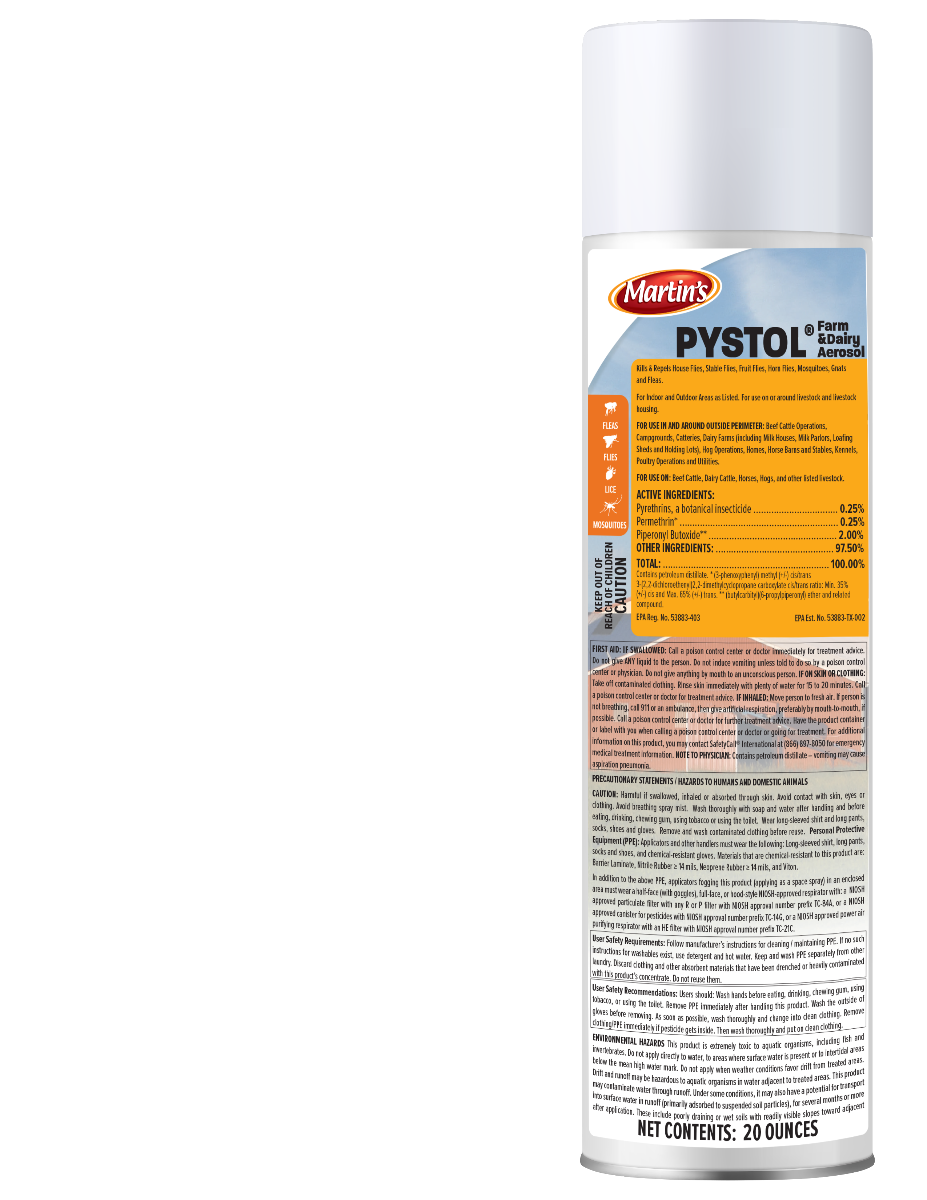 Pystol Farm & Dairy Aerosol - simple