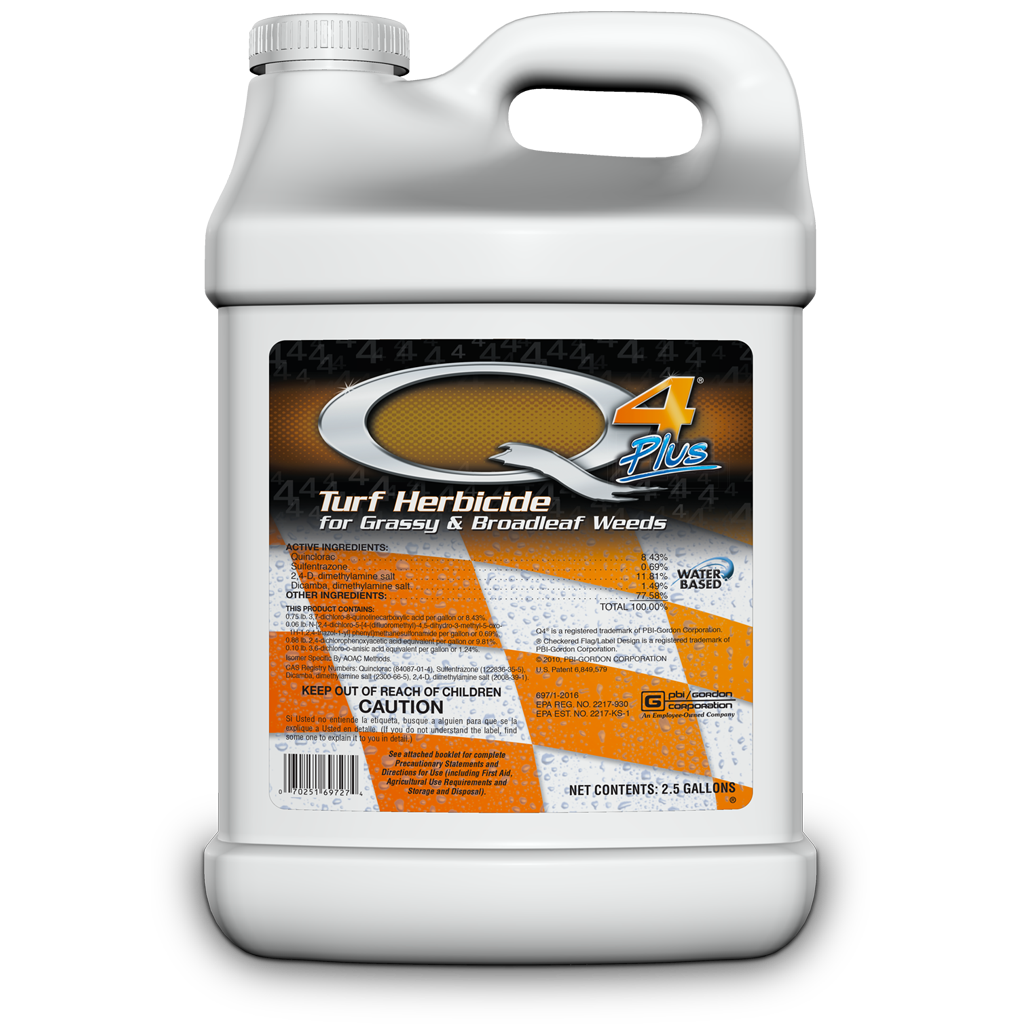 Q4 Plus Herbicide-2.5 gallons - simple