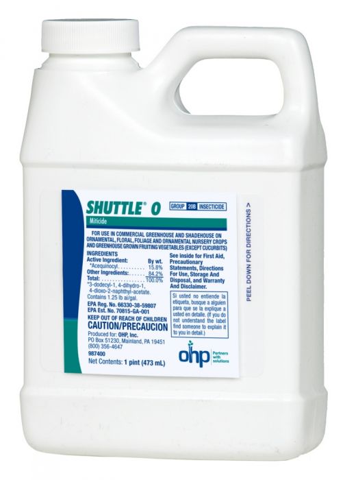 Shuttle O Miticide pint (16 oz) - simple